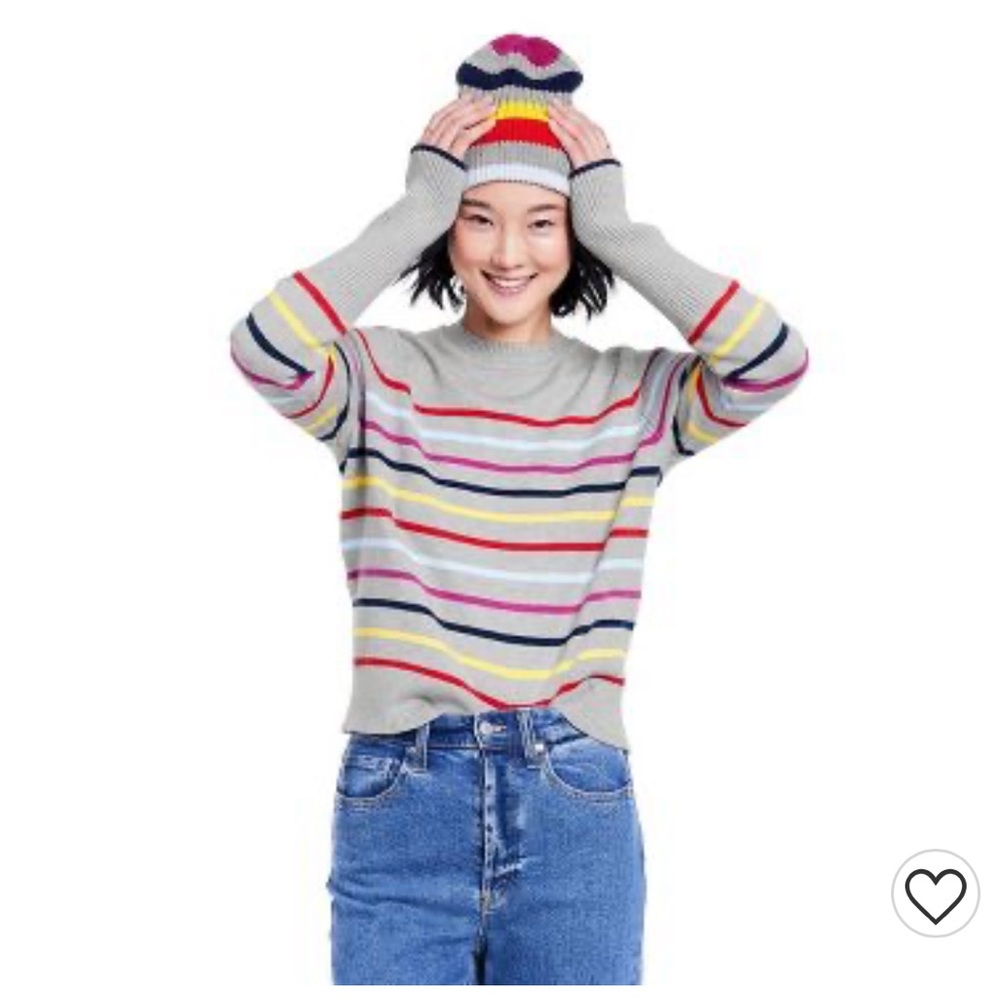 La Ligne x Target striped crewneck sweater